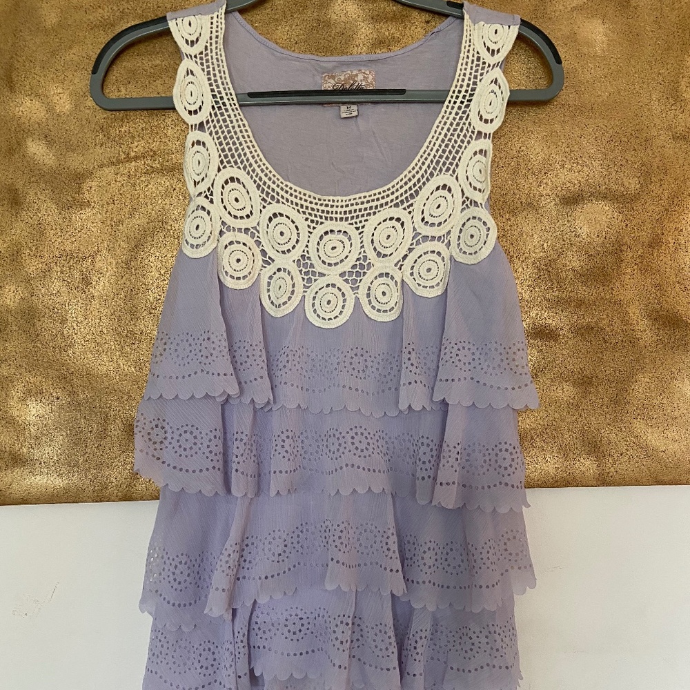 Anthropologie Lavender Shirt